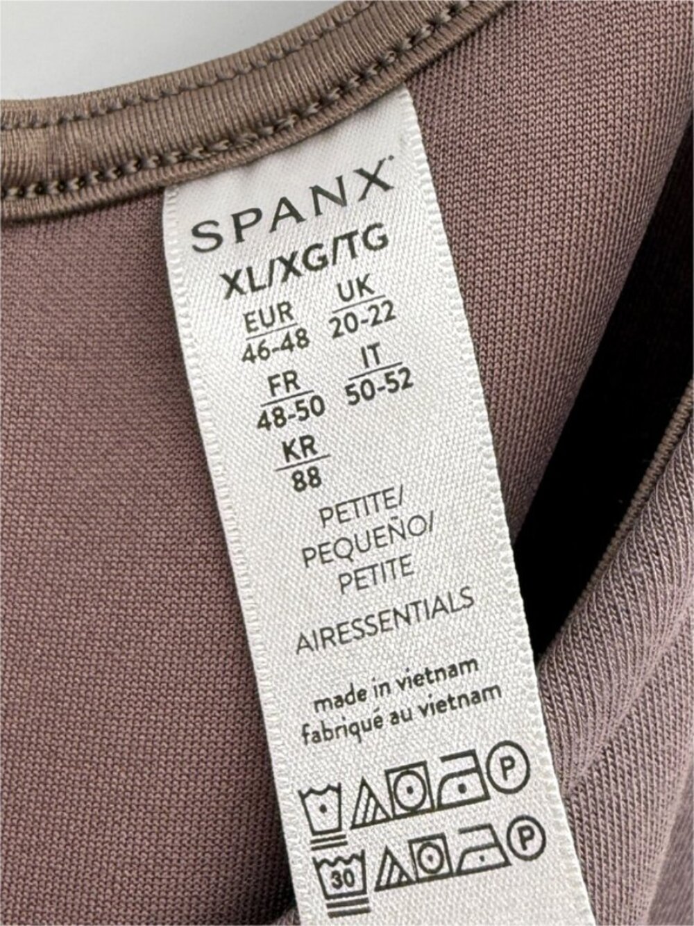 SPANX Air Essentials Sleeveless Jumpsuit Size XL Petite Tank Wide leg - Picture 3 of 5